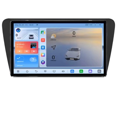 Navigatie Skoda Octavia 2014-2020 Manual C-279 Android 8 Core 2.2 Ghz 8+128 Qled 1K ADAS 4G LTE GPS 360 KIT-279+EDT-E410V3 CarStore Technology foto