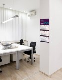 Calendar personalizat triptic cu spira