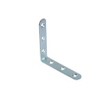 Coltar metalic, 80 x 80 x 15 mm, 100 buc / set