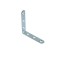 Coltar metalic, 80 x 80 x 15 mm, 10 buc / set