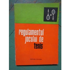 Regulamentul jocului de tenis