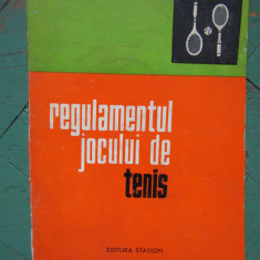 Regulamentul jocului de tenis