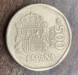 C50 - Moneda foarte veche - Spania - 500 pesetas - 1989