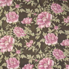 Tapet floral, verde, auriu, mov, living, vinil, lavabil, HC71519-45