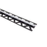 Profil de dilatatie pentru gresie, PVC, gri, 2,5 metri, 25210-1236