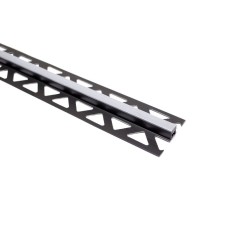 Profil de dilatatie pentru gresie, PVC, gri, 2,5 metri, 25210-1236