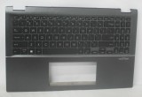 Carcasa superioara cu tastatura palmrest Laptop 2in1, Asus, Zenbook Flip UX563FD, 90NB0NT1-R31UI0, iluminata, layout US