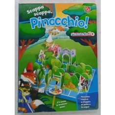 SCAPPA , SCAPPA , PINOCCHIO ! LABIRINTO 3 D , TEXT IN LIMBA ITALIANA , 2012