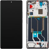 Cumpara ieftin Display cu Touchscreen Realme GT 6T, cu Rama, Argintiu (Fluid Silver), Service Pack 621029000191