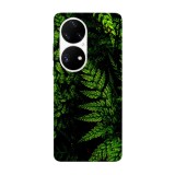 Husa compatibila cu Huawei Nova Y70 model Leaves, Silicon, TPU, Viceversa, Transparent, Carcasa