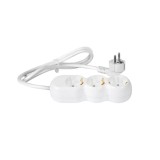 Prelungitor electric alb 3 prize 3m 3500W 3G1.5 Wconn AL3015A03