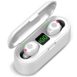 Cumpara ieftin Casti True Wireless Techstar&reg; F9 Mini, Wireless, Bluetooth V5.0, SplashResistent, Touch, iOS, Android, Alb