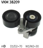 SKF VKM 38209 rola intinzator,curea transmisie