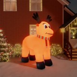 Cumpara ieftin Ren de Crăciun gonflabil, cu LED-uri, 400 cm