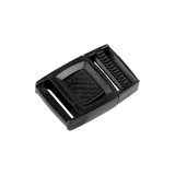 Catarama din plastic pentru textile Crisalida, latime 25 mm, Negru