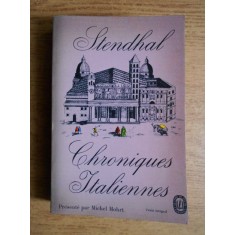 Stendhal - Chroniques italiennes