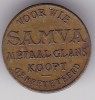 JETON TOKEN Belgia Samva Metaal Glans Koopt 25 Centimes ND