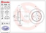 BREMBO 08.7626.11 PRIME LINE - UV Coated Disc frana