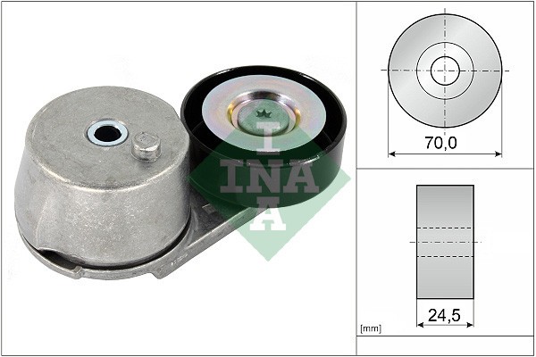 INA 534 0704 10 Intinzator curea, curea distributie