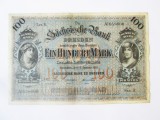 Cumpara ieftin Rara! Germana 100 Mark 1911 Banca Saxoniei din Dresda,bancnota din imagini in stare f.buna la cel mai mic pret de pe site,SERIA II-NR:058000!!!