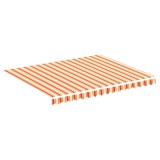 Cumpara ieftin Panza de rezerva copertina, galben si portocaliu, 300x250 cm, poliester