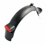 Aripa Spate cu Lumina Frana LED pentru Trotineta Xiaomi Mijia M365, Pro 2, 1S, Mi 3 - Set Montaj Inclus, Plastic Negru, 2024