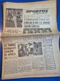 ziarul sportul popular 30 ianuarie 1967 - echipajul de bob 4 al romaniei campion european