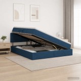 Cumpara ieftin Pat cu LED si saltea albastru 180 x 200 cm Tesatura