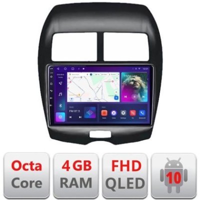 Navigatie Mistubishi ASX B-026 Android Ecran QLED octa core 4+64 carplay android auto KIT-026+EDT-E310V3 CarStore Technology foto