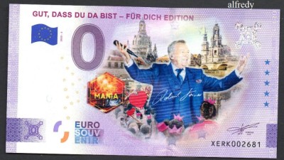 GERMANIA 2025 0 EURO SOUVENIR, Kaiser Mania, Color, UNC foto
