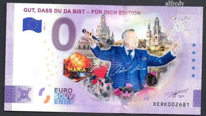 GERMANIA 2025 0 EURO SOUVENIR, Kaiser Mania, Color, UNC