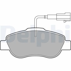 DELPHI LP2014 set placute frana,frana disc
