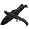 Cutit de vanatoare DEPOX&reg;, Element, 30.5 cm, otel inoxidabil, Negru