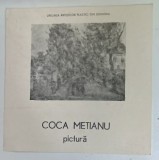 COCA METIANU , pictura , CATALOG DE EXPOZITIE , 1991