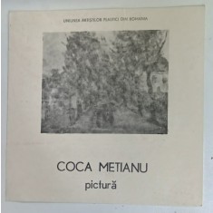 COCA METIANU , pictura , CATALOG DE EXPOZITIE , 1991