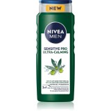NIVEA MEN Sensitive Pro Ultra Calming gel de duș pentru față, corp și păr 500 ml