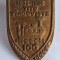 CFR Titu - Tirgoviste 1884-1984, medalie la cutie, placheta rara