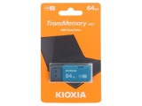 Pendrive KIOXIA USB 3.2 64GB Albastru Deschis USB A LU301L064GG4