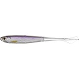 Cumpara ieftin Shad Livetarget Ghost Tail Minnow Drophot, culoare Silver-Purple, 11.5cm, 4buc