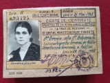 permis Caile Ferate Romane , anii 1930, apartinand sotiei sefului Politiei Regatului Romaniei