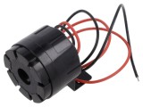 Semnalizator acustic WERMA 24VDC 105dB IP54 negru