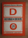 Alexandru Popescu Mihaesti - Dictionar de omonime