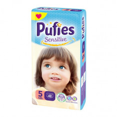 Scutece Pufies Sensitive Nr.5, 48 buc foto