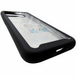 Husa spate Defense 360 Pro plastic si TPU neagra pentru Motorola Moto G60