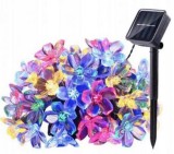 RGB соларна инсталация Cherry Blossom с 30 светодиода, многоцветни, Oem