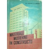Al. Negoita - Materiale moderne in constructii (Editia: 1963)