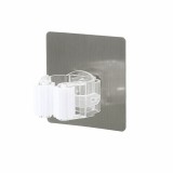 Cumpara ieftin Suport Adeziv Alb Premium, pentru Matura, Mop sau Accesorii Bucatarie si Baie, CBD CORAL BEST DEALS Alb 1 bucata Alb 1