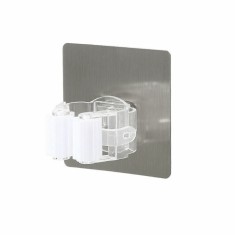 Suport Adeziv Alb Premium, pentru Matura, Mop sau Accesorii Bucatarie si Baie, CBD CORAL BEST DEALS Alb 1 bucata Alb 1