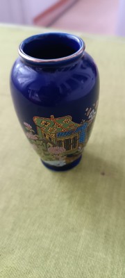 Vaza cobalt, Made in Japan foto