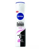 Deodorant spray Nivea Deo feminin Invisible for Black&amp;White Clear, 150 ml